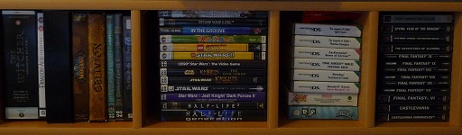 Games in my shelf