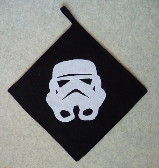 Stormtrooper potholder, right side
