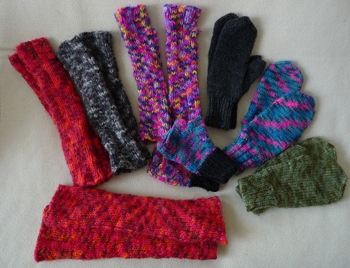 Assortment of old knits